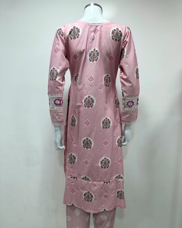 Simrans Blush Digital Printed Floral Lawn Suit