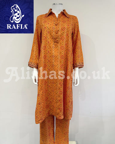RAFIA Designer 2pc Linen Suit