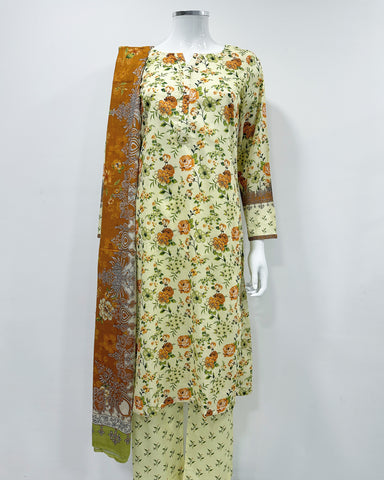 RAFIA Designer Printed Lawn Suit