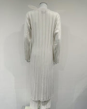 White Premium Modest Super Cosy 2 Pc Co Ord Kameez Suit