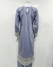Simrans Khaadi Lux Lilac Embellished Suit