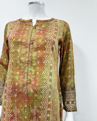 RAFIA Designer Printed Lawn Suit