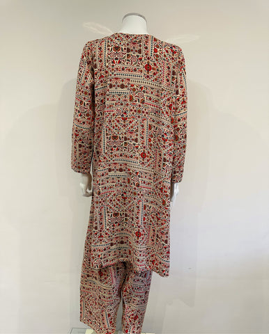 RAFIA Designer 2pc Linen Salwar Suit