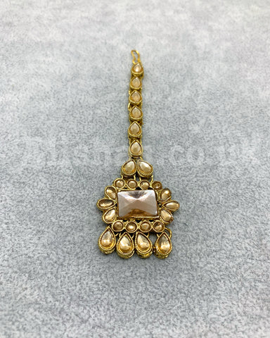 Layered Kundan Style Necklace Set