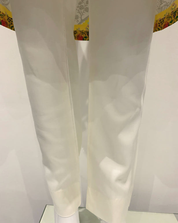 Classical Eluro Printed Linen Suit