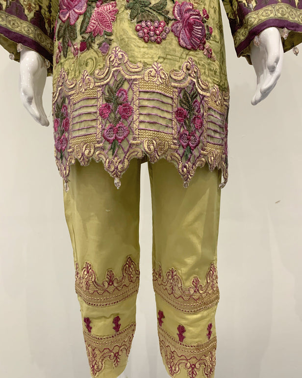 Girls Moss Digital Lawn Suit