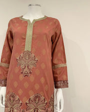 IVANA Designer Ladies Rose Premium Fancy Jacquard Kameez Suit