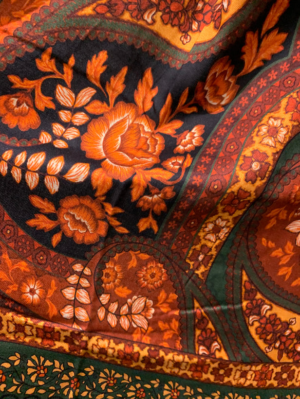 RAFIA Designer Pale Mustard Premium Khaddar Embroidered Kameez Suit