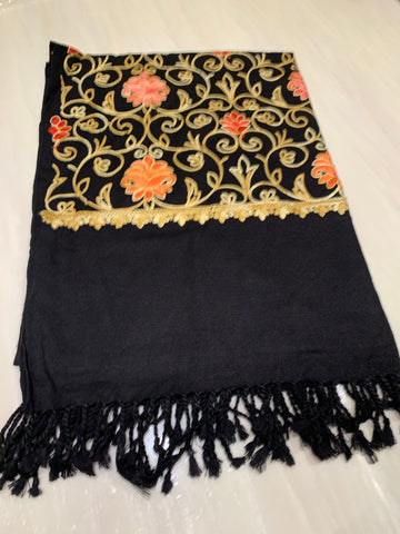 Large Embroidered Shawl