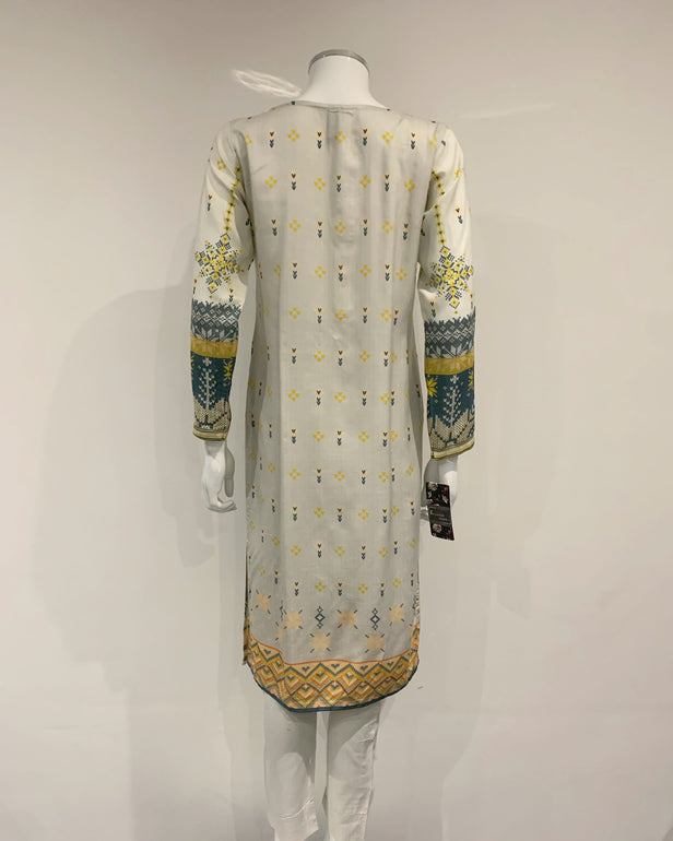 Classical Eluro Printed Linen Suit