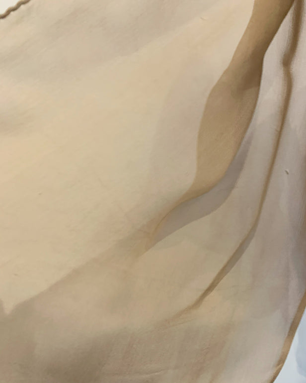 Premium Gold Silk Girls Embezzled Frock Suit