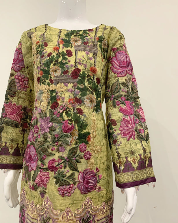 Girls Moss Digital Lawn Suit