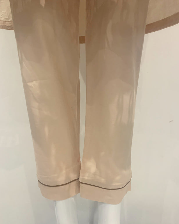 RAFIA Designer Beige Contrast Suit