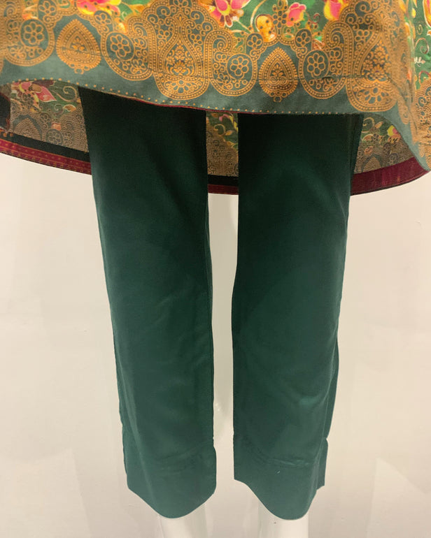 Classical Eluro Printed Linen Suit