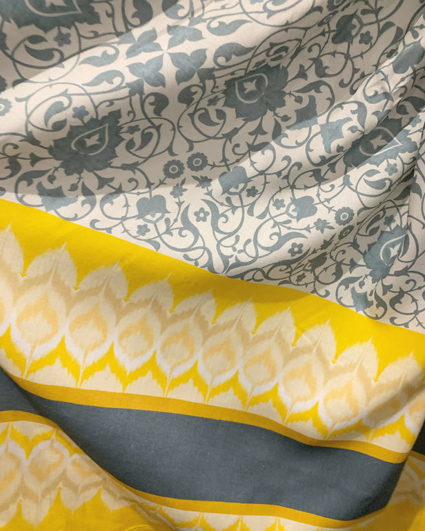 Classical Eluro Printed Linen Suit