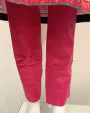 RAFIA Designer Ladies Shocking Pink Digital Print Kameez Suit