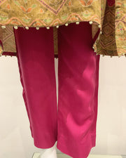 RAFIA Designer Pink Digital Print Viscose Suit