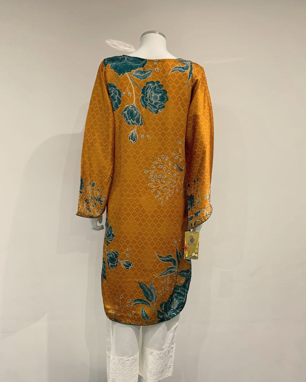 RAFIA Designer Nemo Digital Print Premium Silk Kurta